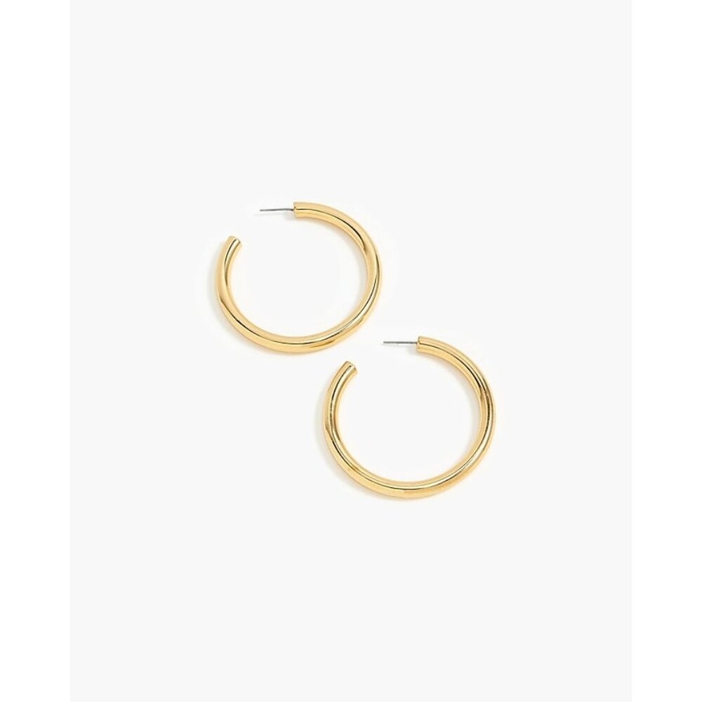 J Crew Gold hoop earrings K4195
